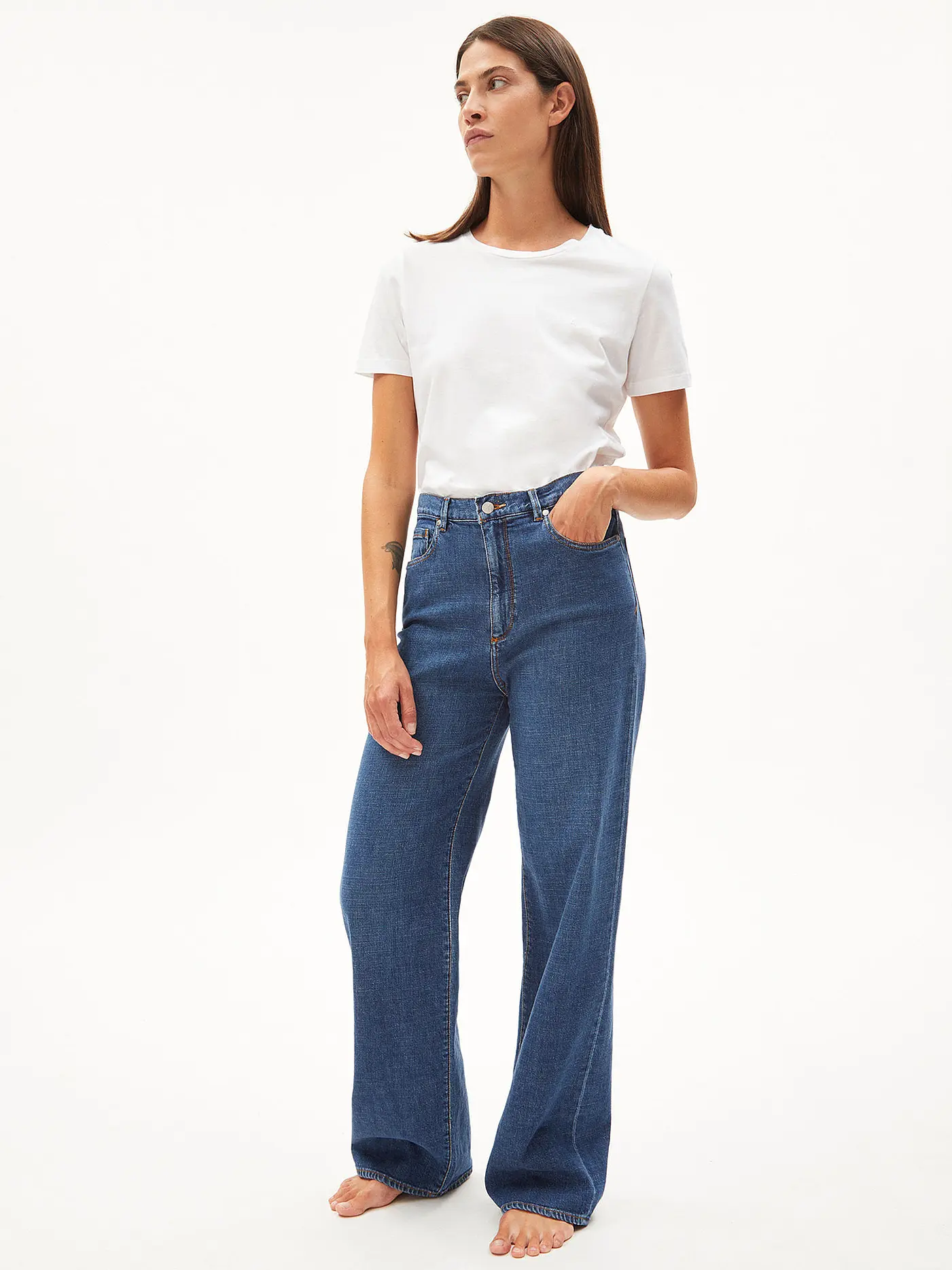 ARMEDANGELS | Jeans Wide Leg ENIJAA HEMP | 
